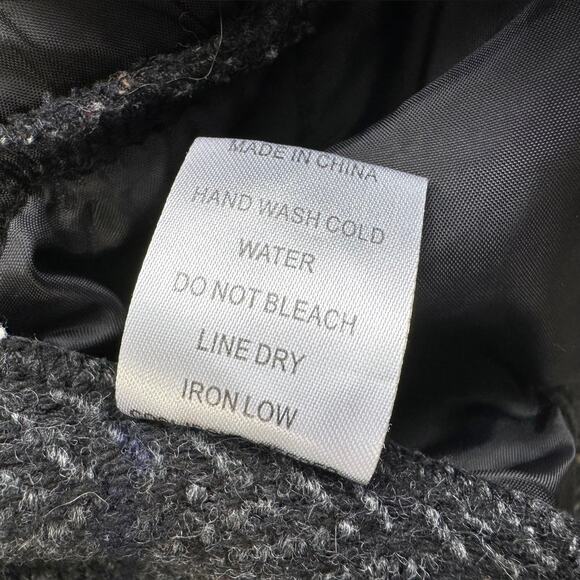 HYFVE Gray Plaid Tweed Pants Size Small - Picture 7 of 7